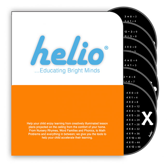 Math 4 Disc Helio Disc Math Set 3 & 4 - - Fat Brain Toys