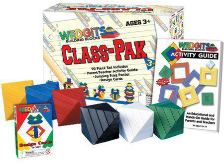 WEDGiTS Class-Pak 90 piece set Fat Brain Toys