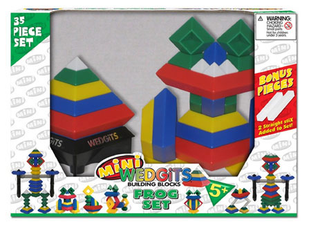 mini Wedgits Frog Set Fat Brain Toys