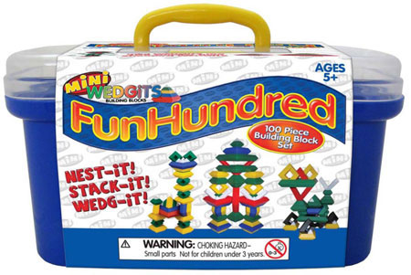 Wedgits Mini FunHundred Fat Brain Toys