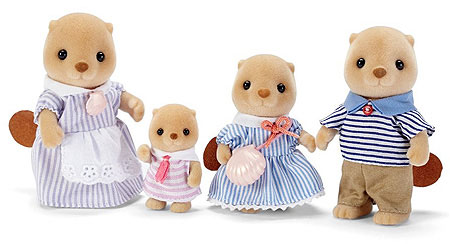 Calico critters sea sales otter family