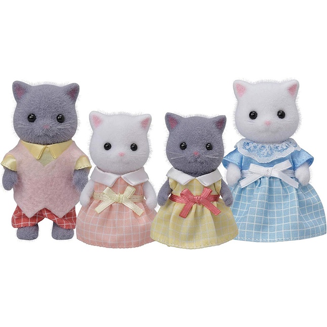 Calico Critters Persian Cat Family Best for Ages to