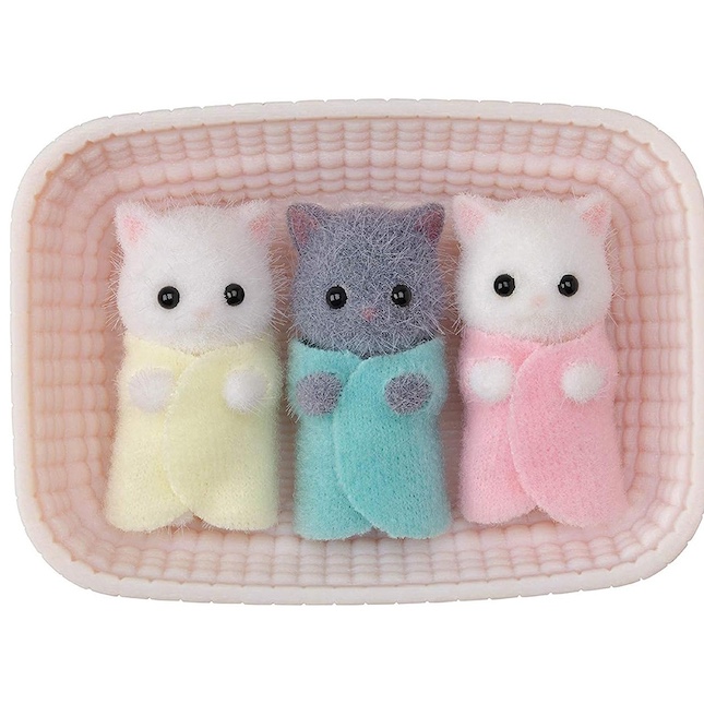 family cats　0308 Calico Critters Persian Cat Twins – TimbukToys