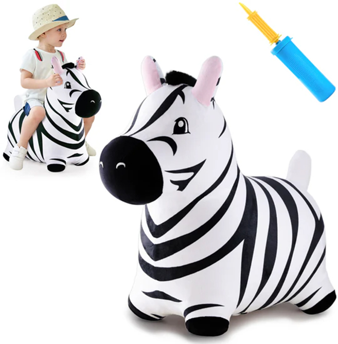 Bouncy Pals - Zebra - - Fat Brain Toys