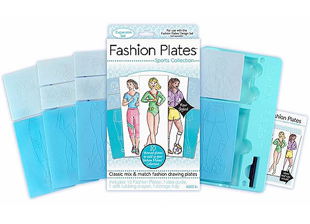 Fashion Plates Mega Kit - - Fat Brain Toys