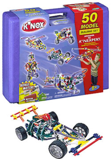 knex 50 model building set