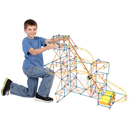 K'NEX Hyperspeed Hangtime Roller Coaster Building Set -