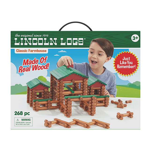 Lincoln Logs Classic Farmhouse - 268 pc