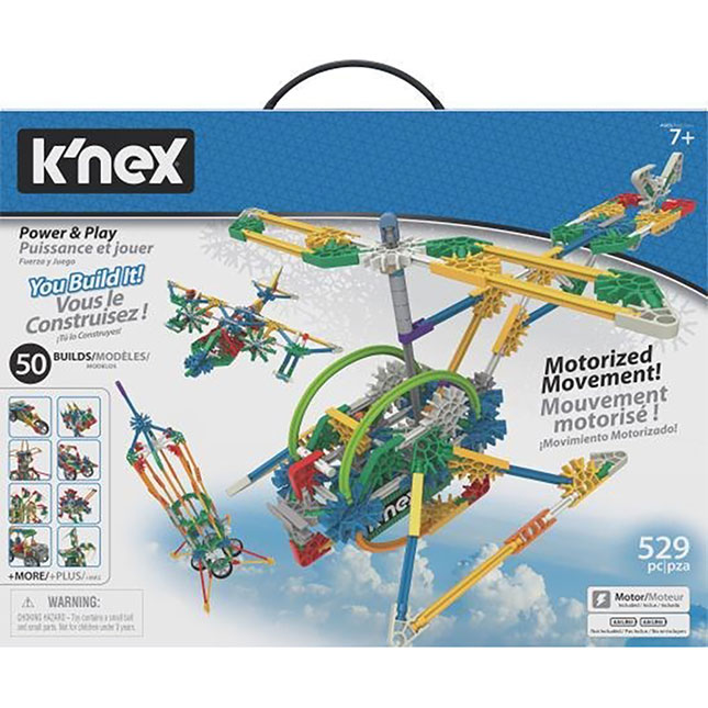 Buy Knex Imagine Power and Play Motorised Building Set for Ages 7 and  Up,Construction Educational Toy,529 Pieces,Multicolor Online at Low Prices  in India 