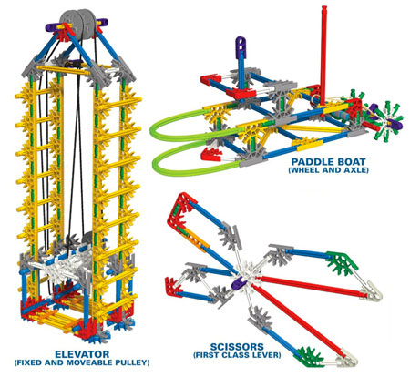 K'NEX Education Simple and Compound Machines - - Fat Brain Toys