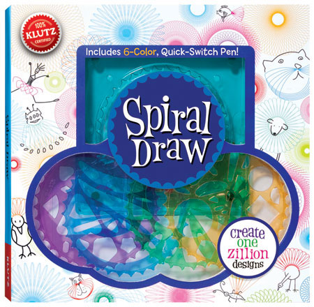 Spin & Spiral Art DIY Crafts Toys Boys Girls Drawing Pattern Activity Kit