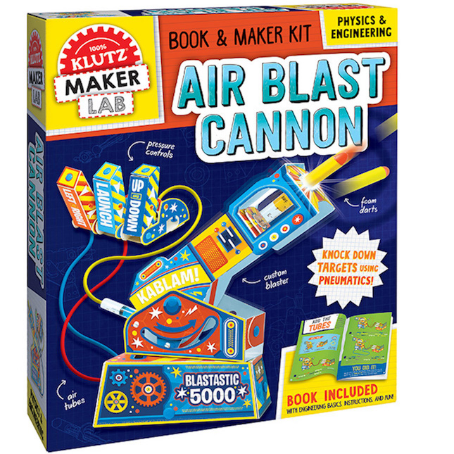 Klutz Air Blast Cannon - - Fat Brain Toys