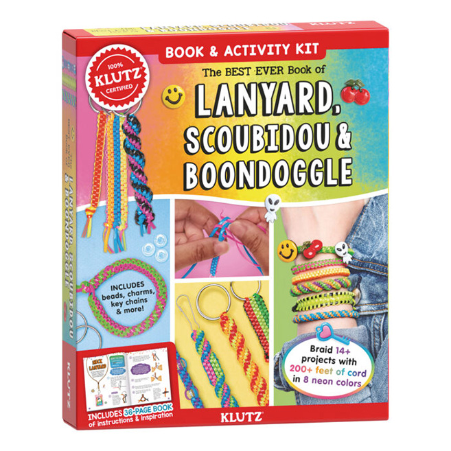 Klutz The Best Ever Book of Lanyard Scoubidou and Boondoggle -