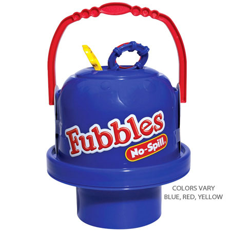 Fubbles No-Spill Big Bubble Bucket - - Fat Brain Toys