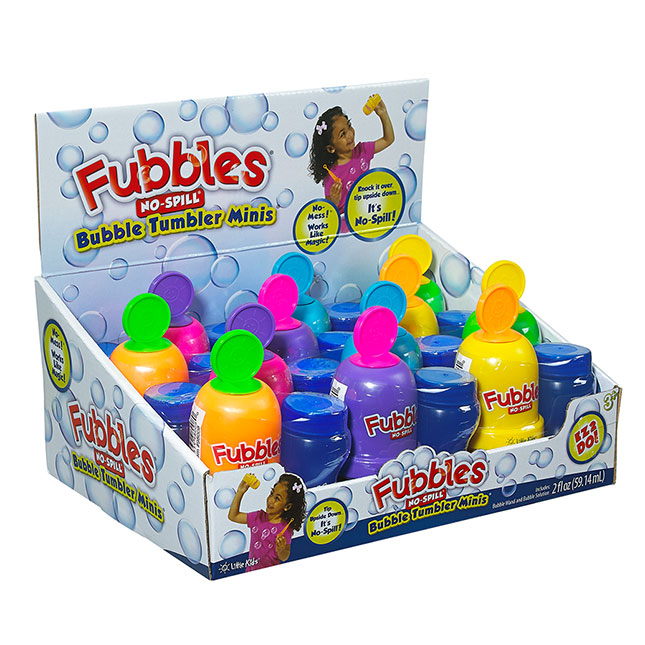 Fubbles No-Spill Bubble Tumbler Mini - - Fat Brain Toys