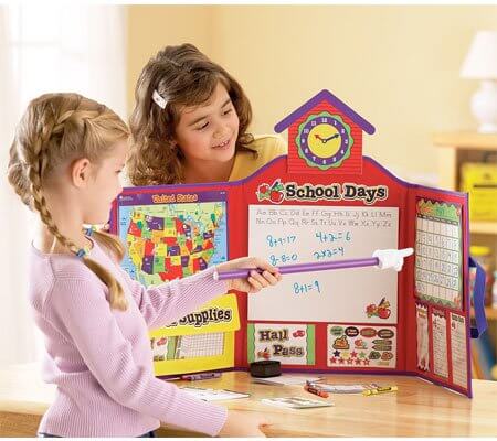 Christmas Present Kids Learning Resources Pretend & Play School Set 