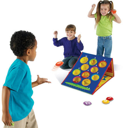 Smart Toss Bean Bag Tossing Game - - Fat Brain Toys