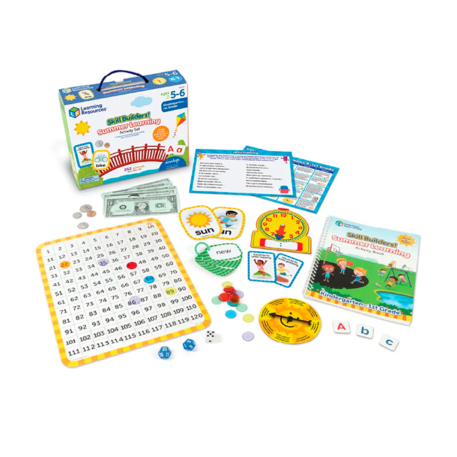 Skill Builders! Summer Learning Activity Set - Kindergarten to 1st Grade