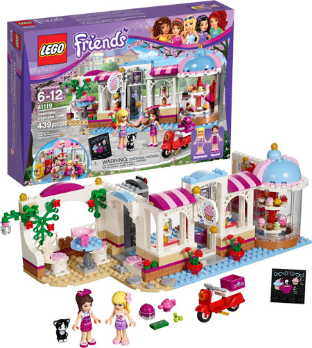 Lego friends cupcake cheap cafe