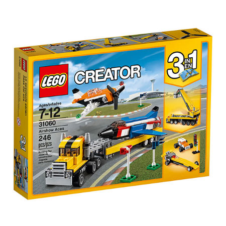 LEGO Creator Air Show Aces Models in Fat Brain Toys