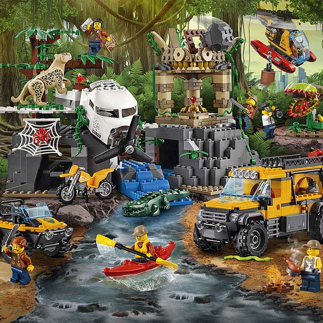 Featured image of post Lego Jungle Background : Lego jungle exploration site set 60161.