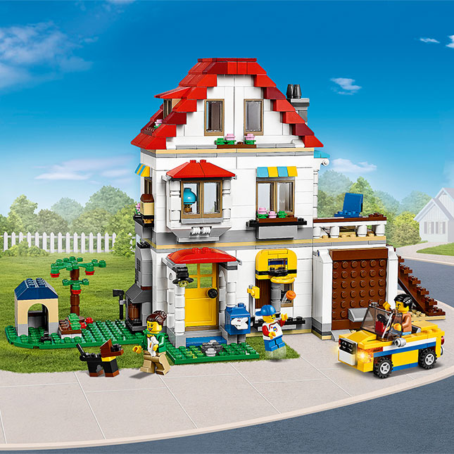 LEGO Creator Modular Family Villa - - Fat Brain Toys