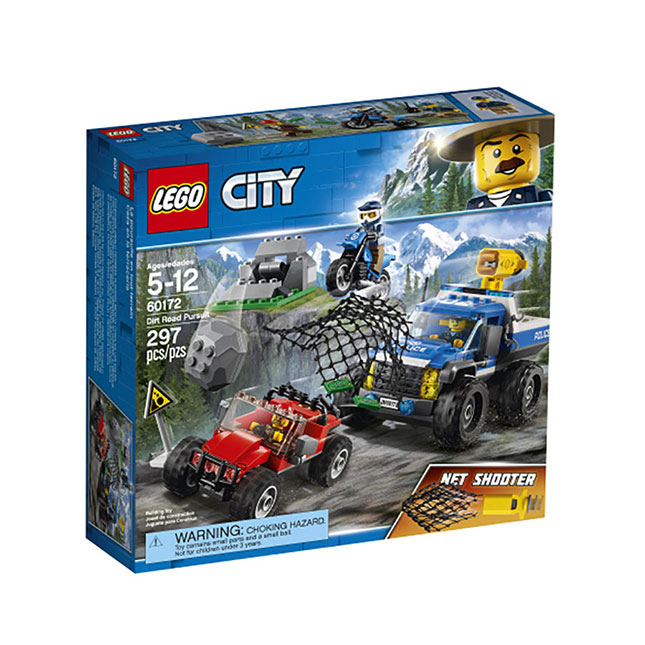 LEGO City Police - Dirt Road Pursuit - - Fat Brain Toys