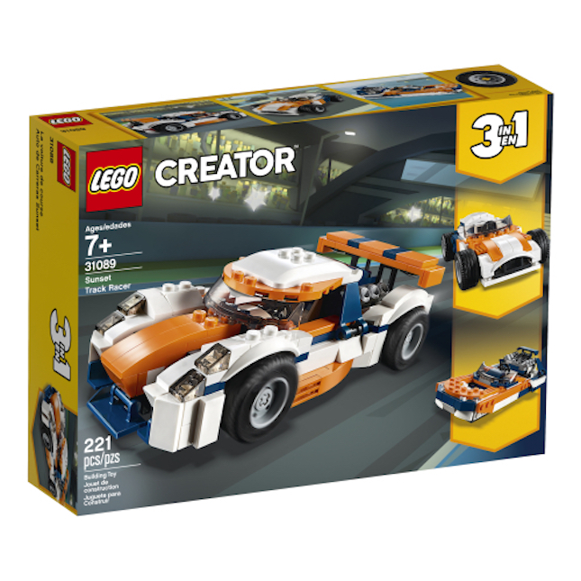 LEGO Creator - Sunset Track Racer - - Fat Brain Toys