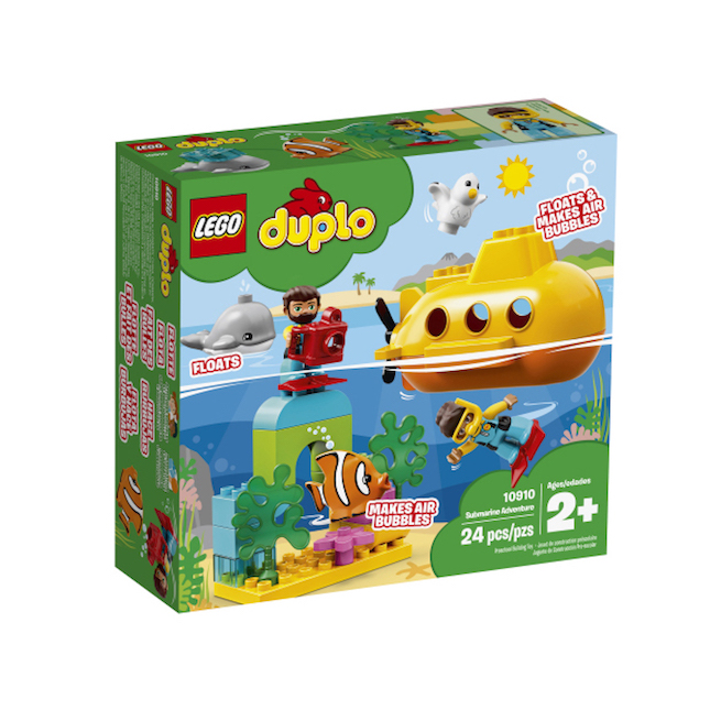 lego duplo town submarine adventure bath toy