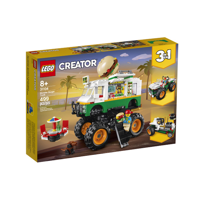 LEGO Creator Monster Burger Truck Fat Brain Toys