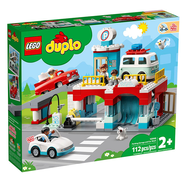LEGO DUPLO Town - Parking Garage and Car Wash - Best for Ages 2 to 3