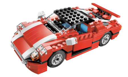 Lego Creator Red Car Fat Brain Toys