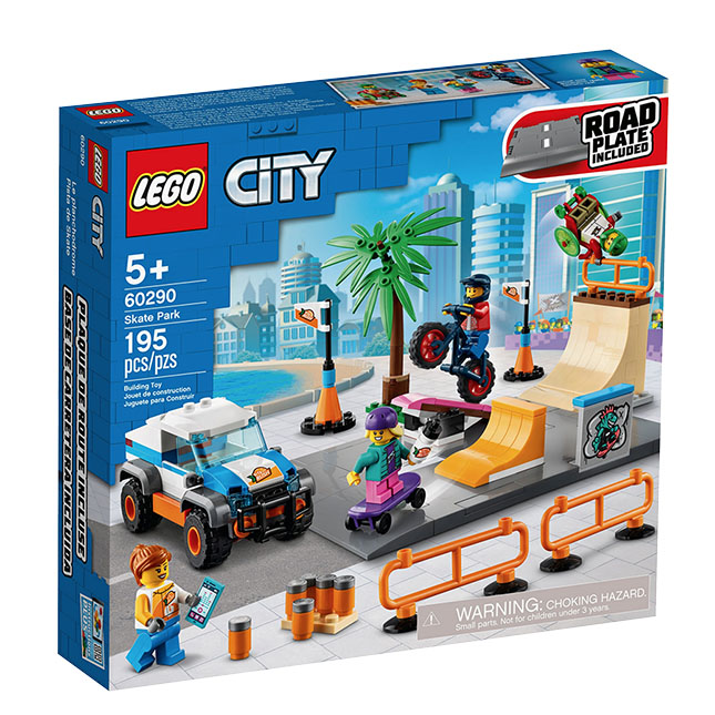 LEGO City Skate Park 60290 review! Great start & system, BUT, you