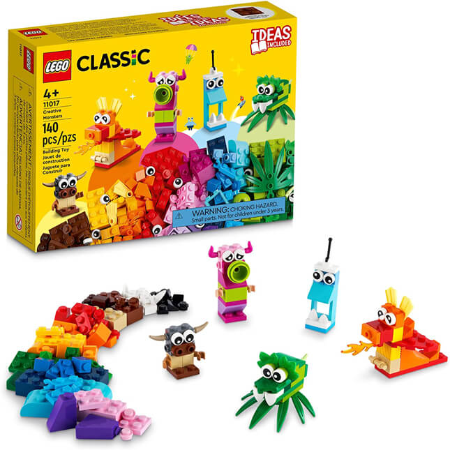 LEGO Classic - Creative Monsters - - Fat Brain Toys