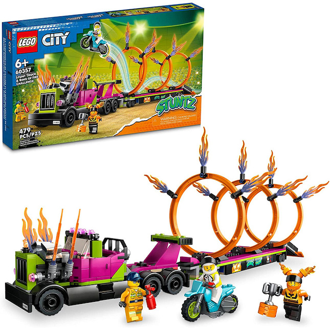 LEGO City Stuntz - Stunt Truck & Ring of Fire Challenge