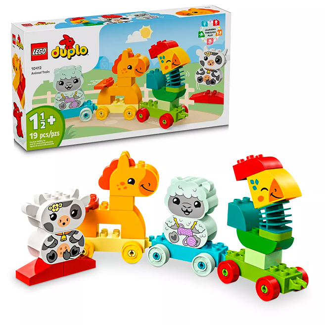 My first hot sale duplo train