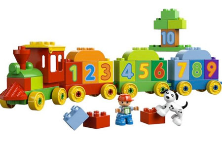 LEGO DUPLO LEGOville - My First Train Set - - Fat Brain Toys