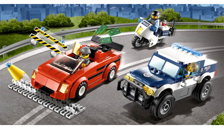 Lego City Police - High Speed Chase - - Fat Brain Toys