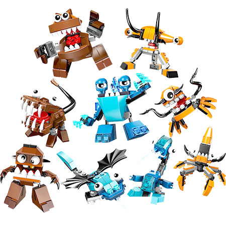 Diverse varer Skulle Ryg, ryg, ryg del LEGO Mixels Series 2 - - Fat Brain Toys