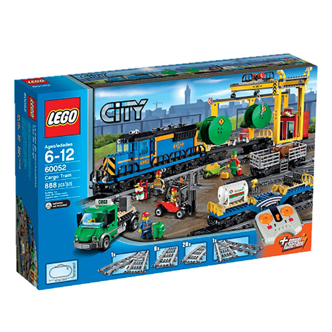 LEGO City Trains Cargo Train Fat Brain Toys