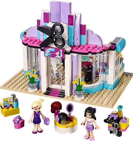 LEGO Friends - Heartlake Hair Salon - - Fat Brain Toys