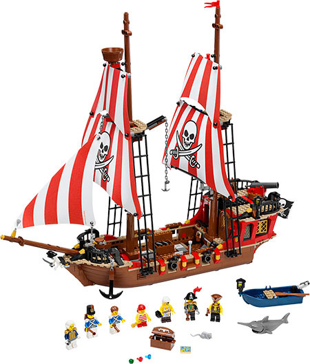 LEGO Pirates - The Brick Bounty - - Fat Brain Toys