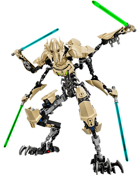 Lego Clone Wars Grievous General Grievous White (Star Wars) Custom