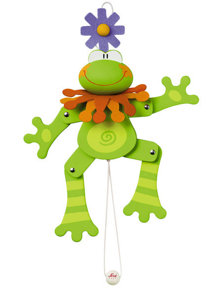 Jumping Jack Frog - - Fat Brain Toys