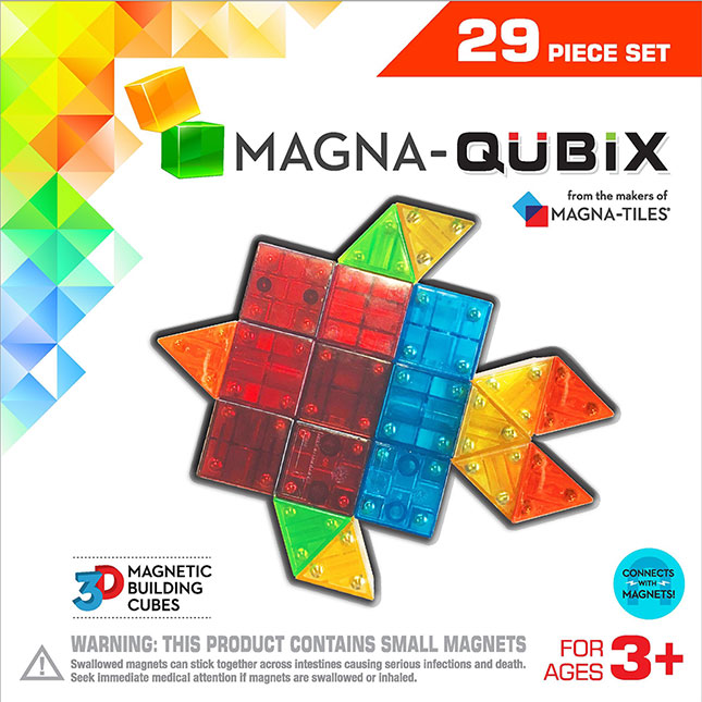 Magna-Qubix 29 Piece Set - Toodleydoo Toys