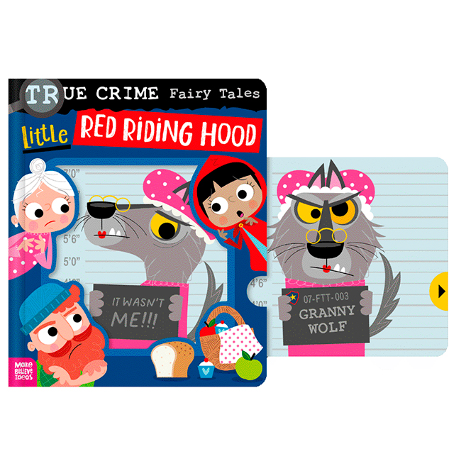 True Crimes Fairy Tales - Little Red Riding Hood - - Fat Brain Toys