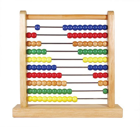 Colorful Chinese Abacus, Toys, Board & Other Games