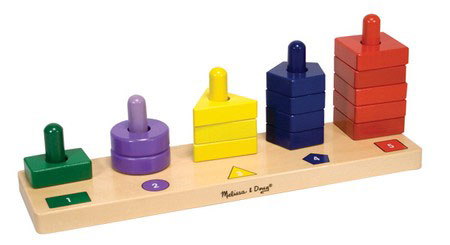 melissa and doug stack and sort board