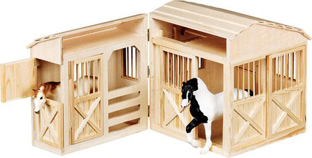 Fat Brain Toys Countryside Stable & Corral