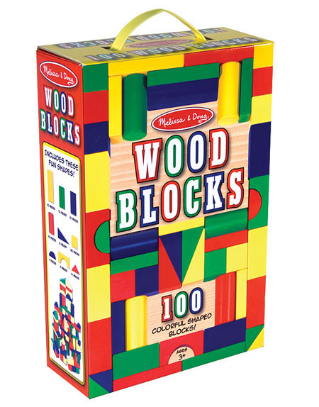 TimberBlocks - 100 Piece Wooden Block Set